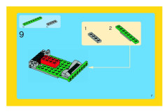 LEGO 6743 instructions page 7 – build guide