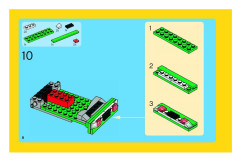 LEGO 6743 instructions page 8 – build guide