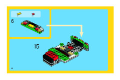 LEGO 6743 instructions page 12 – build guide