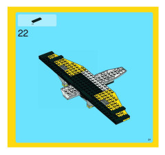 LEGO 6745 instructions page 21 – build guide