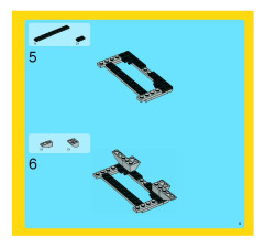 LEGO 6745 instructions page 5 – build guide
