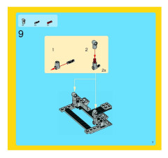 LEGO 6745 instructions page 7 – build guide