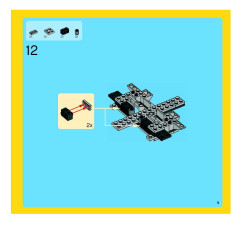 LEGO 6745 instructions page 9 – build guide