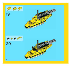 LEGO 6745 instructions page 12 – build guide