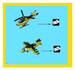 LEGO 6745 instructions page 2 – build guide