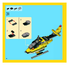 LEGO 6745 instructions page 26 – build guide
