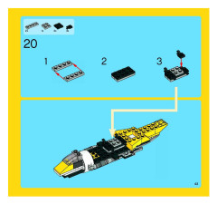 LEGO 6745 instructions page 43 – build guide