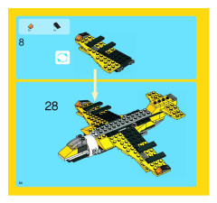 LEGO 6745 instructions page 54 – build guide