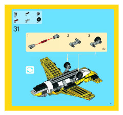 LEGO 6745 instructions page 57 – build guide