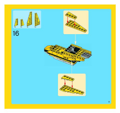 LEGO 6745 instructions page 9 – build guide