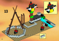 LEGO 6746 instructions page 18 – build guide