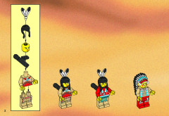 LEGO 6746 instructions page 2 – build guide