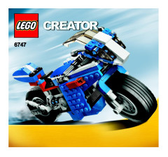 LEGO 6747 instructions page 1 – build guide