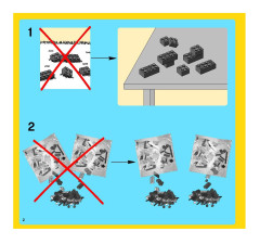 LEGO 6747 instructions page 2 – build guide