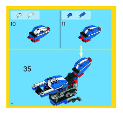 LEGO 6747 instructions page 28 – build guide