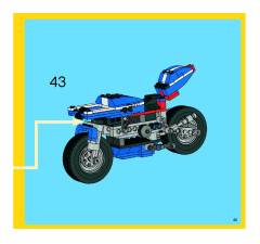 LEGO 6747 instructions page 45 – build guide