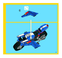 LEGO 6747 instructions page 47 – build guide