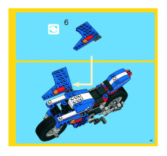LEGO 6747 instructions page 49 – build guide
