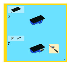 LEGO 6747 instructions page 5 – build guide