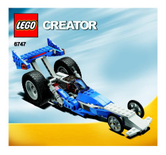 LEGO 6747 instructions page 1 – build guide