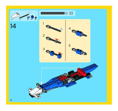 LEGO 6747 instructions page 12 – build guide