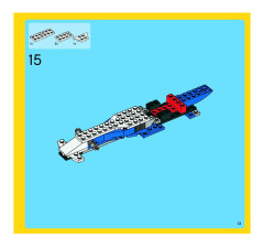 LEGO 6747 instructions page 13 – build guide