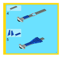 LEGO 6747 instructions page 3 – build guide