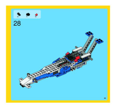 LEGO 6747 instructions page 33 – build guide