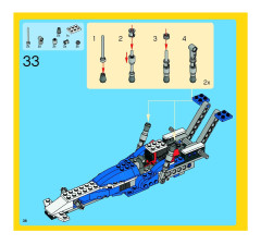 LEGO 6747 instructions page 38 – build guide