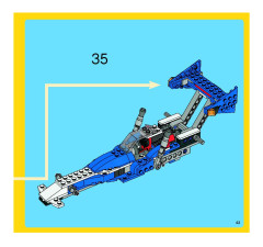 LEGO 6747 instructions page 43 – build guide