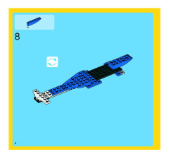 LEGO 6747 instructions page 6 – build guide