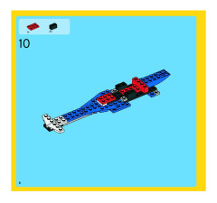 LEGO 6747 instructions page 8 – build guide