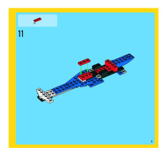 LEGO 6747 instructions page 9 – build guide