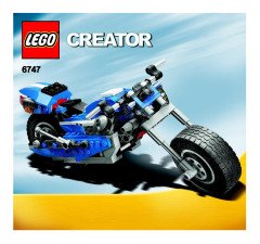 LEGO 6747 instructions page 1 – build guide