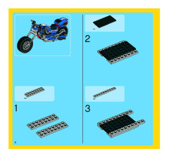 LEGO 6747 instructions page 2 – build guide
