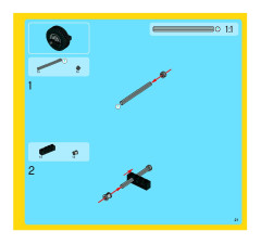 LEGO 6747 instructions page 21 – build guide