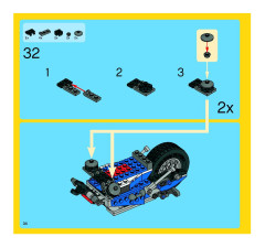 LEGO 6747 instructions page 34 – build guide