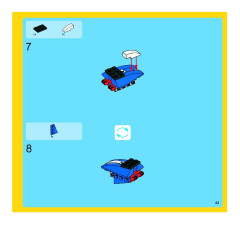 LEGO 6747 instructions page 43 – build guide