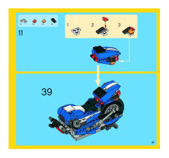 LEGO 6747 instructions page 45 – build guide