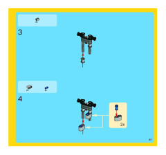 LEGO 6747 instructions page 47 – build guide