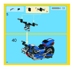 LEGO 6747 instructions page 48 – build guide