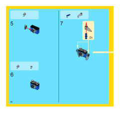LEGO 6747 instructions page 54 – build guide