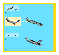 LEGO 6747 instructions page 8 – build guide