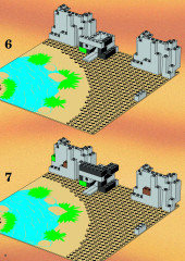 LEGO 6748 instructions page 6 – build guide