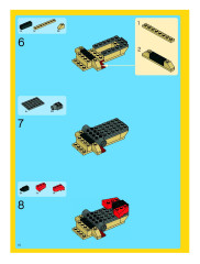 LEGO 6751 instructions page 18 – build guide