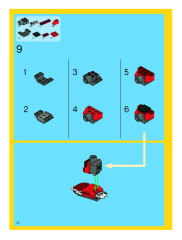 LEGO 6751 instructions page 38 – build guide
