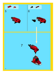 LEGO 6751 instructions page 40 – build guide