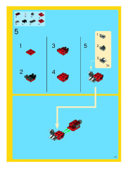 LEGO 6751 instructions page 43 – build guide