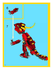 LEGO 6751 instructions page 44 – build guide