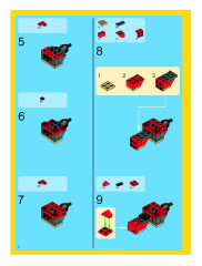 LEGO 6751 instructions page 6 – build guide